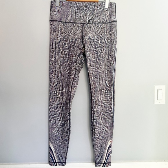 Lululemon Wunder Under High Rise Tight *Nulux Size 12 Polychromatic - Picture 2 of 8